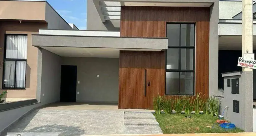 Casa com 3 dormitórios à venda, 132 m² por r$ 997.000,00 - villagio wanel - sorocaba/sp