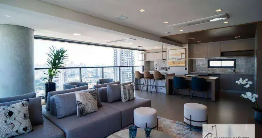 Apartamento com 3 dormitórios à venda, 151 m² por r$ 2.890.000,00 - jardim faculdade - sorocaba/sp