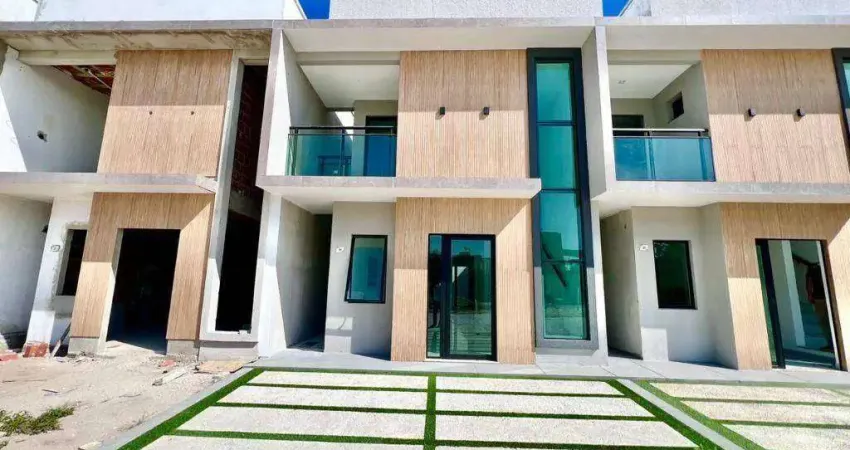 Casa à venda, 101 m² por r$ 608.000,00 - tamatanduba - eusébio/ce