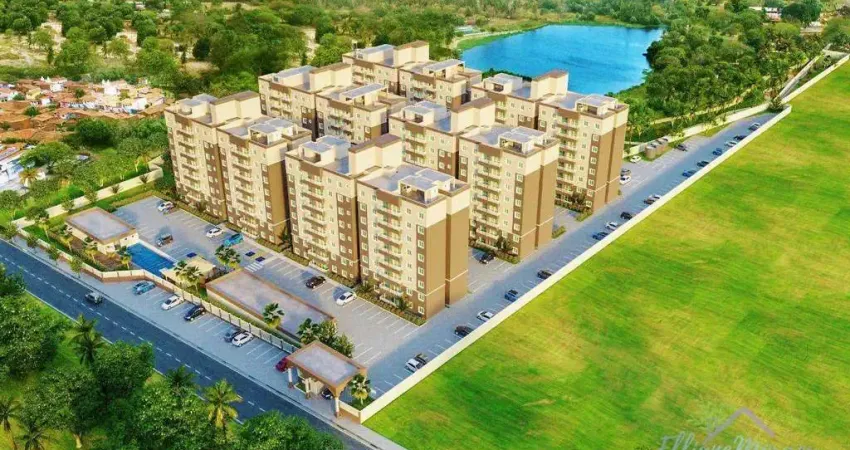 Apartamento à venda, 51 m² por r$ 225.094,92 - guaribas - eusébio/ce
