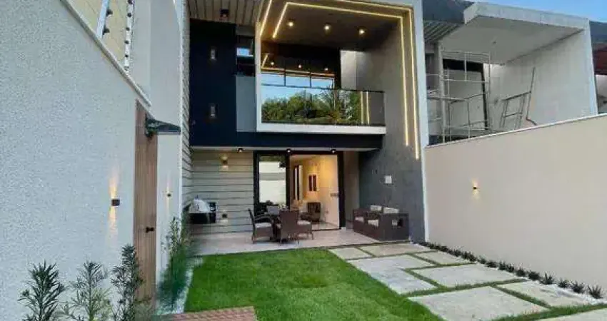 Casa com 4 dormitórios à venda, 134 m² por r$ 680.000,00 - pires façanha - eusébio/ce