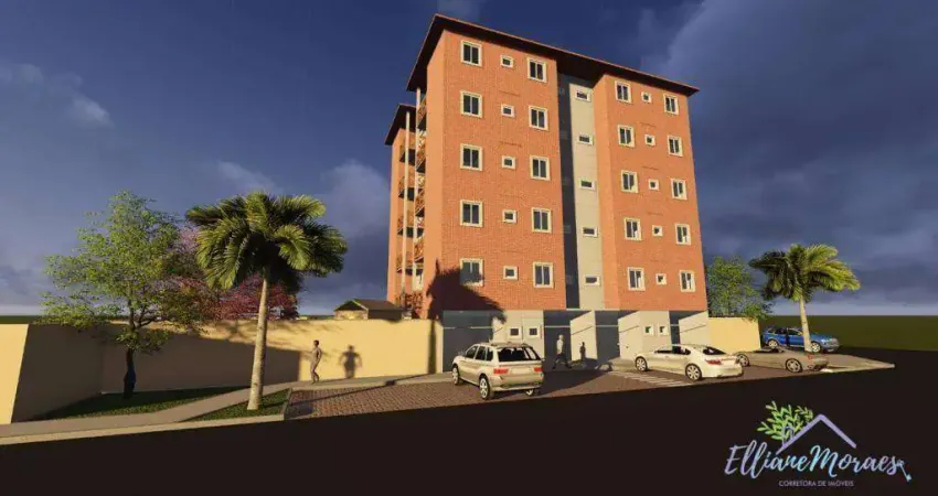 Apartamento com 2 dormitórios à venda, 55 m² por r$ 185.000,00 - sede - aquiraz/ce