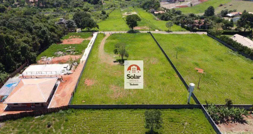 Terreno à venda, 5100 m² por R$ 1.064.000,00 - Chácaras Cataguá - Taubaté/SP