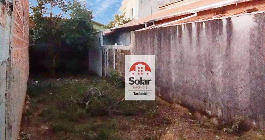 Terreno à venda, 125 m² por R$ 130.000,00 - Parque Aeroporto - Taubaté/SP