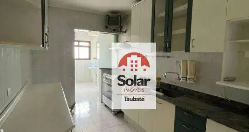 Apartamento com 3 dormitórios para alugar, 105 m² por R$ 2.605,20/mês - Jardim das Nações - Taubaté/SP