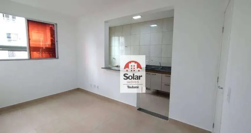 Apartamento com 2 dormitórios à venda, 48m² por R$ 220.000 - Esplanada Independência - Taubaté/SP