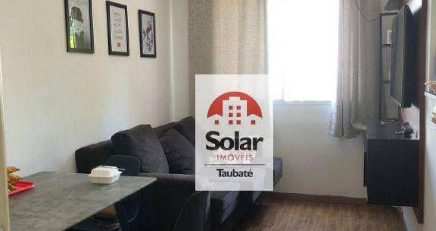 Apartamento com 2 dormitórios à venda, 46 m² por R$ 170.000,00 - Condomínio Spazio Tendence - Taubaté/SP