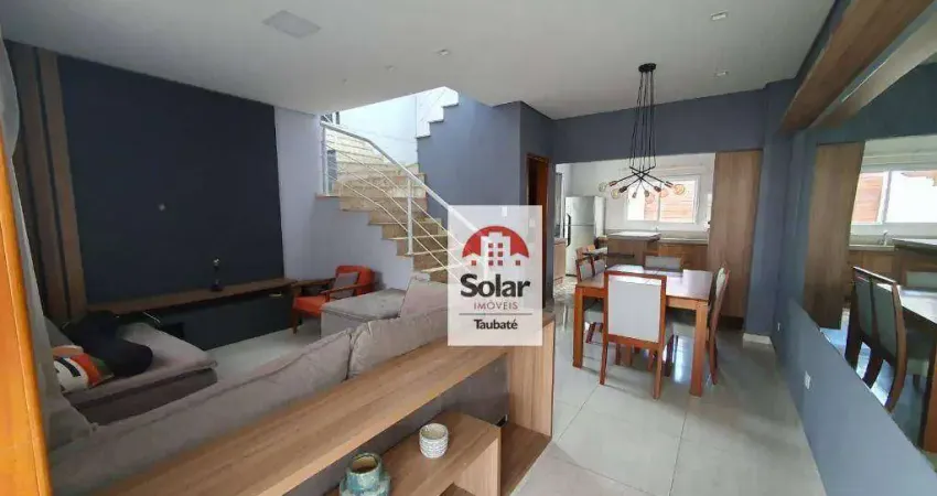 Casa com 3 dormitórios, 119 m² - venda por R$ 690.000,00 ou aluguel por R$ 4.580,15/mês - Areão - Taubaté/SP
