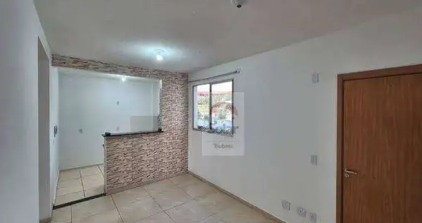 Apartamento com 2 dormitórios para alugar, 45 m² por R$ 1.250,36/mês - Jardim Gurilândia - Taubaté/SP