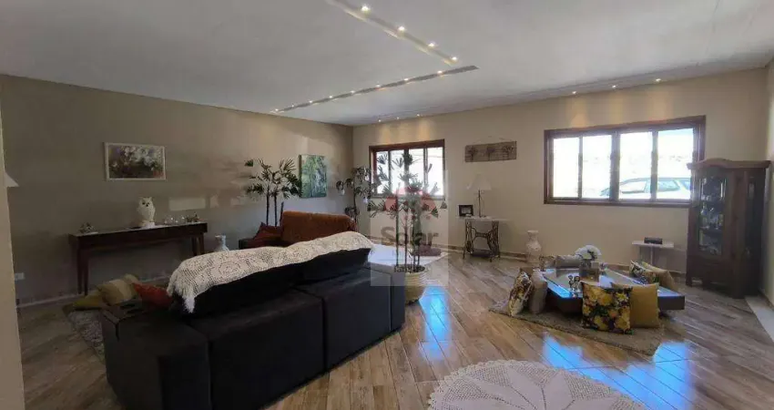 Casa com 5 dormitórios para alugar, 285 m² por r$ 7.000,00/mês - chácaras cataguá - taubaté/sp