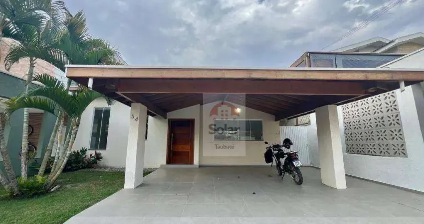 Casa com 3 dormitórios para alugar, 150 m² por r$ 6.500,00/mês - campos do conde ii versailles - tremembé/sp