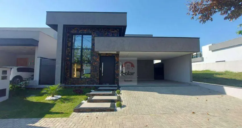 Casa com 3 dormitórios à venda, 183 m² por r$ 1.320.000,00 - condomínio ouro ville - taubaté/sp