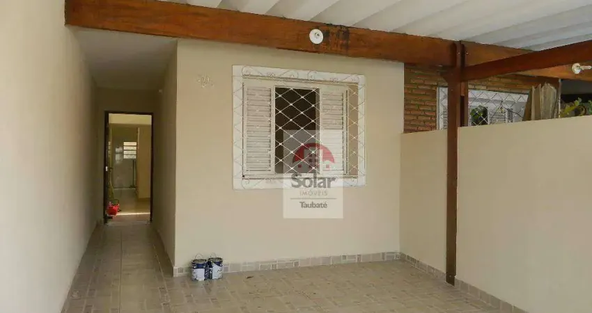 Casa com 3 dormitórios para alugar, 105 m² por r$ 1.500,00/mês - centro - taubaté/sp