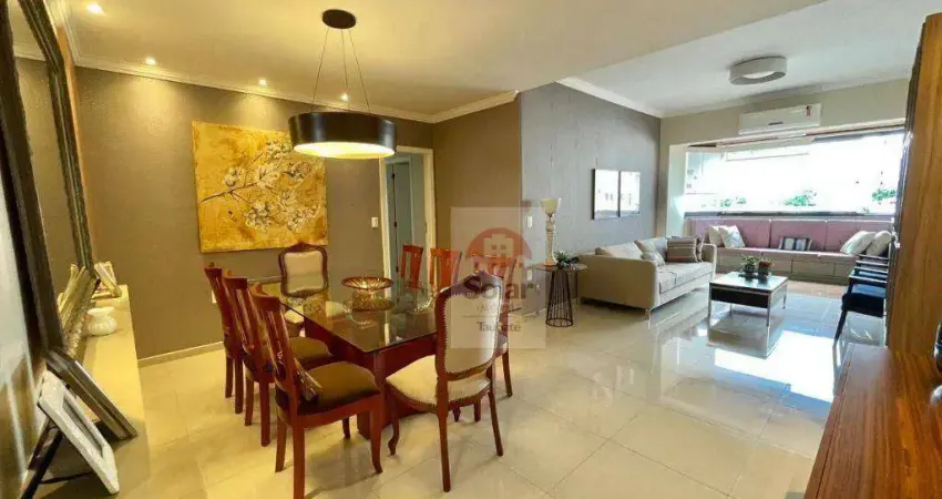 Apartamento com 3 dormitórios à venda, 111 m² por r$ 600.000,00 - centro - taubaté/sp