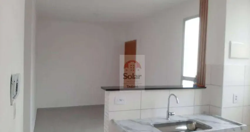 Apartamento com 2 dormitórios à venda, 44 m² por r$ 180.000,00 - jardim gurilândia - taubaté/sp