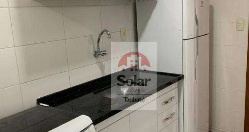 Apartamento com 2 dormitórios para alugar, 58 m² por R$ 1.828,35/mês - Granja Daniel - Taubaté/SP