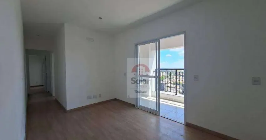 Apartamento com 2 dormitórios, 69 m² - venda por R$ 510.000,00 ou aluguel por R$ 3.455,00/mês - Bosque Flamboyant - Taubaté/SP