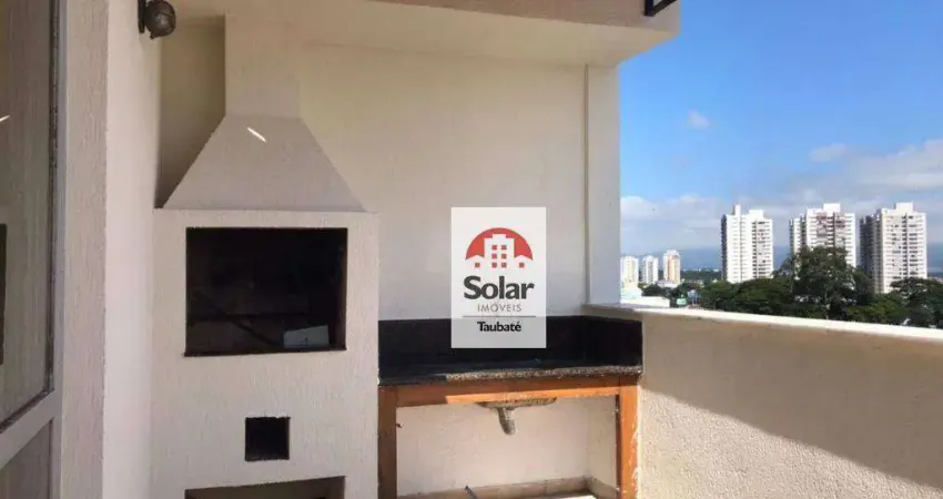 Apartamento com 2 dormitórios, 117 m² - venda por r$ 395.000,00 ou aluguel por r$ 2.508,72/mês - centro - taubaté/sp