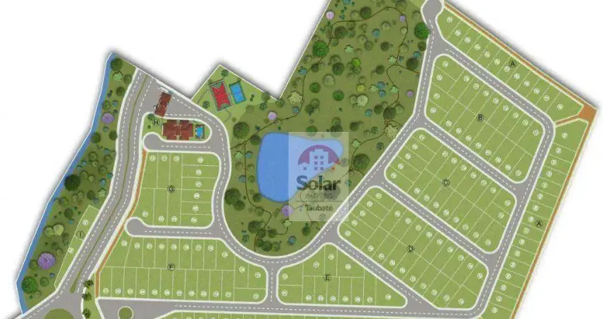 Terreno à venda, 630 m² por R$ 373.000,00 - Residencial Quinta das Palmeiras - Taubaté/SP