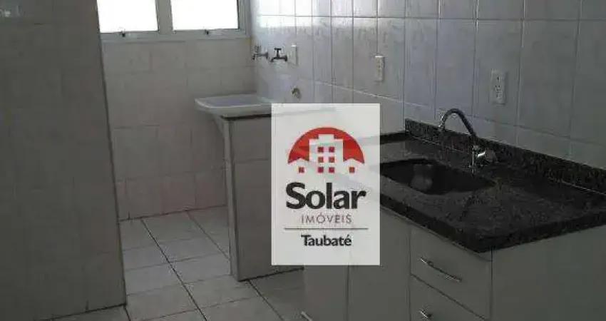 Apartamento com 2 dormitórios para alugar, 63 m² por R$ 1.606,25/mês - Vila Jaboticabeira - Taubaté/SP