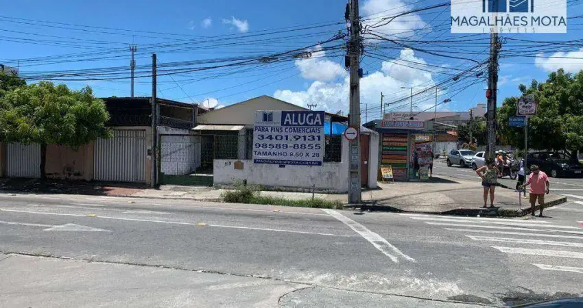 Terreno para alugar, 226 m² por R$ 3.502,22/mês - Monte Castelo - Fortaleza/CE