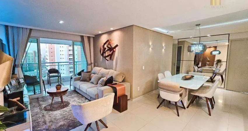 Apartamento com 3 dormitórios à venda, 118 m² por R$ 1.350.000,00 - Aldeota - Fortaleza/CE