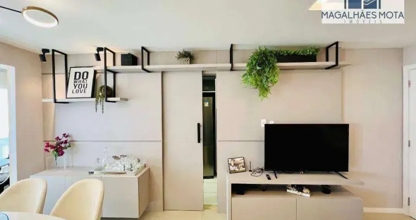 Apartamento com 3 dormitórios à venda, 70 m² por R$ 790.000,00 - Engenheiro Luciano Cavalcante - Fortaleza/CE