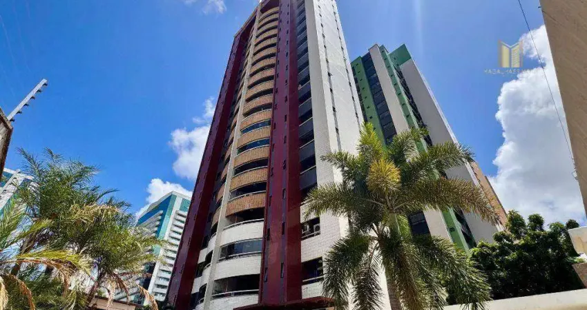 Apartamento com 3 dormitórios à venda, 130 m² por R$ 850.000,00 - Meireles - Fortaleza/CE