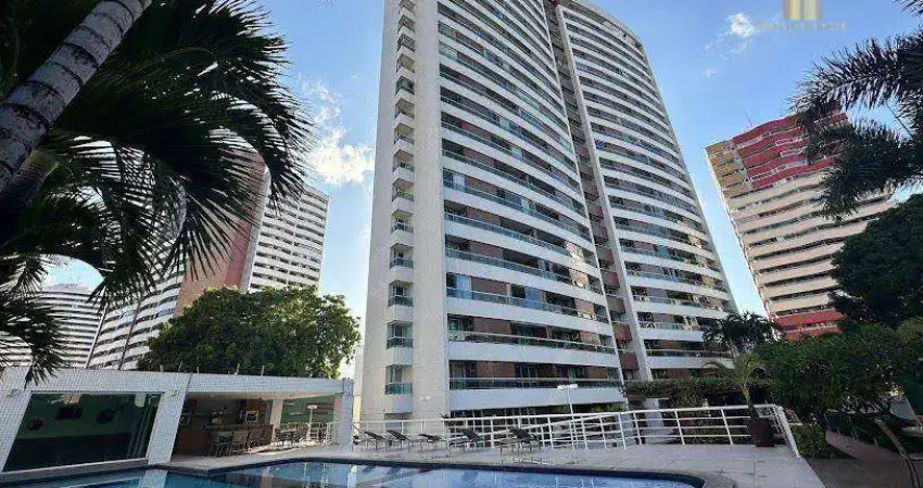Apartamento com 2 dormitórios à venda, 110 m² por R$ 1.100.000,00 - Meireles - Fortaleza/CE