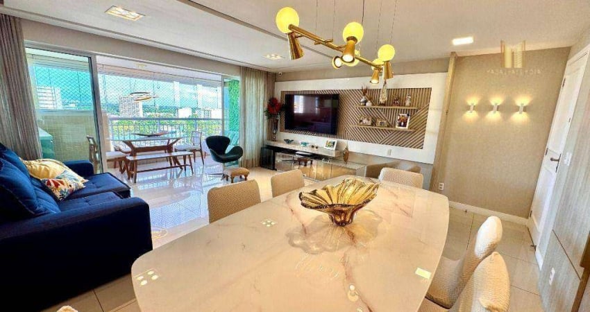 Apartamento VIA VENETO com 3 dormitórios à venda, 130 m² por R$ 1.450.000 - Fátima - Fortaleza/CE