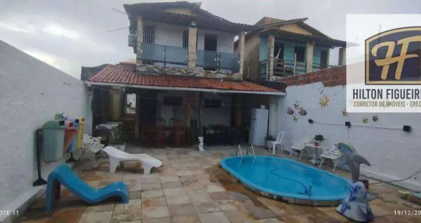 Casa com 3 dormitórios para alugar, 110 m² por r$ 3.000,01/mês - carapibus - conde/pb