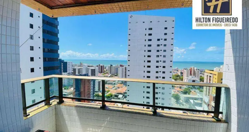 Apartamento com 2 dormitórios à venda, 67 m² por R$ 530.000,00 - Manaíra - João Pessoa/PB