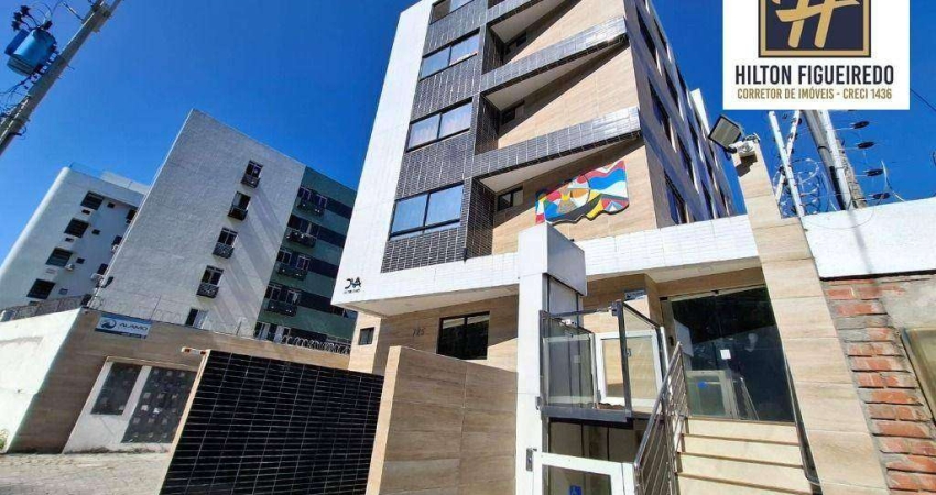 Flat com 1 dormitório à venda, 30 m² por R$ 499.000 - Cabo Branco - João Pessoa/PB