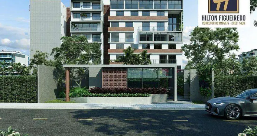 Apartamento com 2 dormitórios à venda, 61 m² por r$ 710.000,00 - jardim oceania - joão pessoa/pb