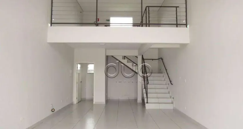 Salão para alugar, 79 m² por R$ 2.095,00/mês - Campestre - Piracicaba/SP