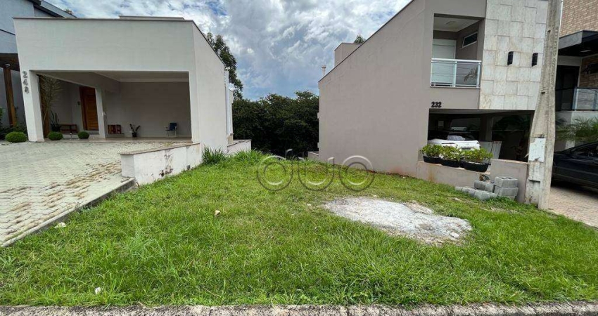 Terreno à venda, 190 m² por R$ 210.000,00 - Condomínio Reserva das Paineiras - Piracicaba/SP
