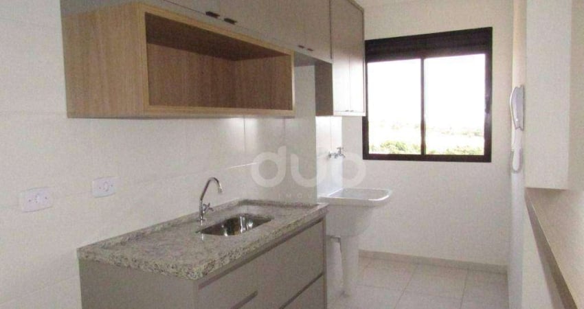 Apartamento com 2 dormitórios para alugar, 52 m² por R$ 1.755,00/mês - Jardim Sol Nascente - Piracicaba/SP
