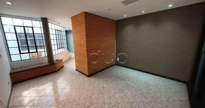 Sala para alugar, 138 m² por R$ 2.692,00/mês - Centro - Piracicaba/SP