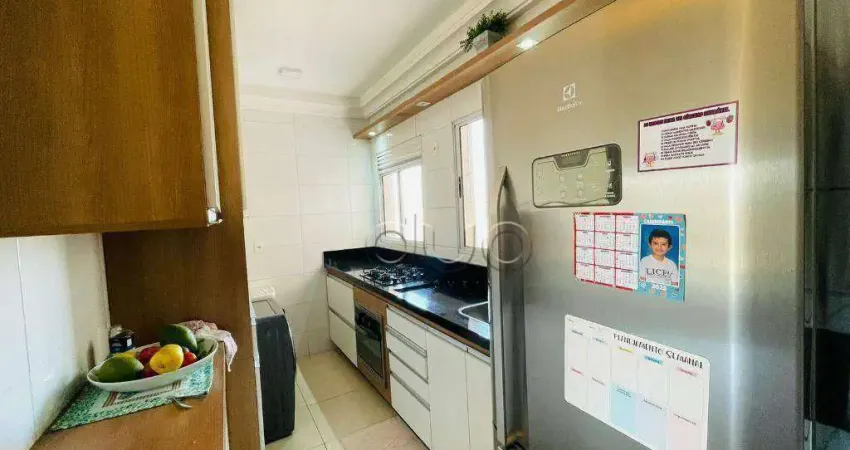 Apartamento com 2 dormitórios à venda, 70 m² por r$ 315.000,00 - paulista - piracicaba/sp