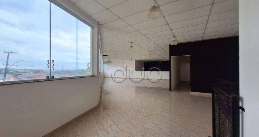 Salão para alugar, 242 m² por R$ 4.206,90/mês - Nova América - Piracicaba/SP