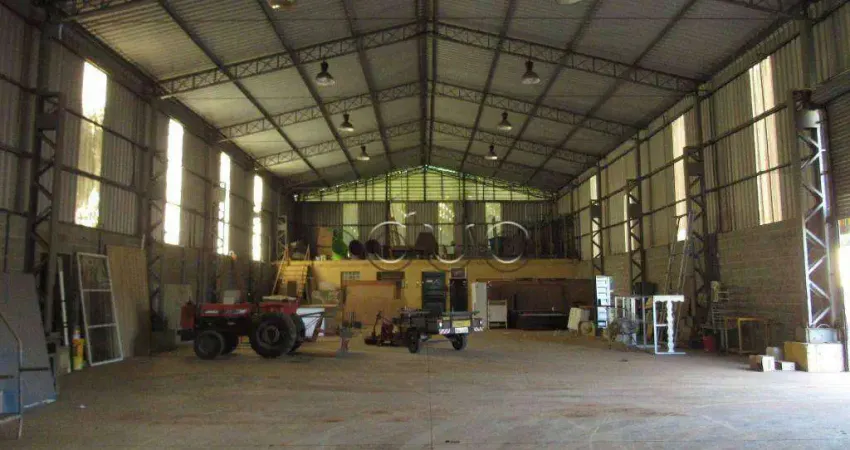 Barracão para alugar, 650 m² por R$ 11.980,00/mês - Dois Córregos - Piracicaba/SP