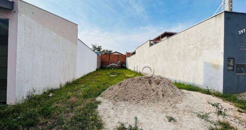 Terreno à venda, 175 m² por R$ 140.000,00 - Terra Rica - Piracicaba/SP
