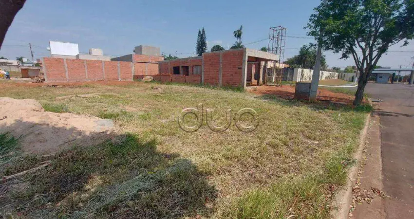 Terreno à venda, 348 m² por R$ 230.000,00 - Campestre - Piracicaba/SP