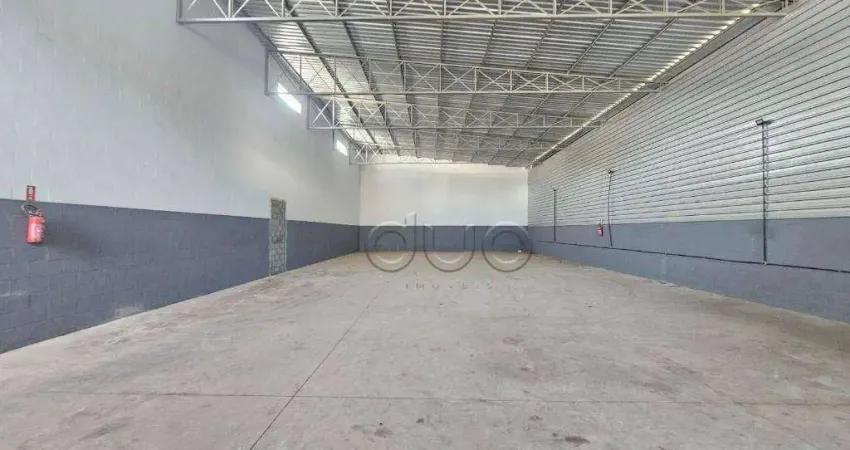 Barracão para alugar, 324 m² por R$ 6.580,00/mês - Algodoal - Piracicaba/SP