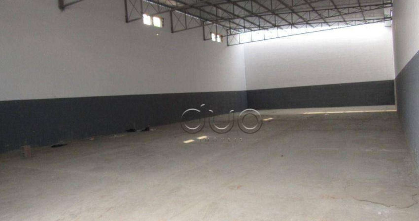 Barracão para alugar, 324 m² por R$ 6.580,00/mês - Algodoal - Piracicaba/SP