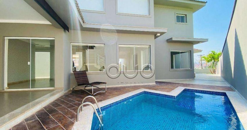 Casa com 4 dormitórios, 333 m² - venda por R$ 2.850.000,00 ou aluguel por R$ 15.852,00/mês - Terras de Piracicaba - Piracicaba/SP