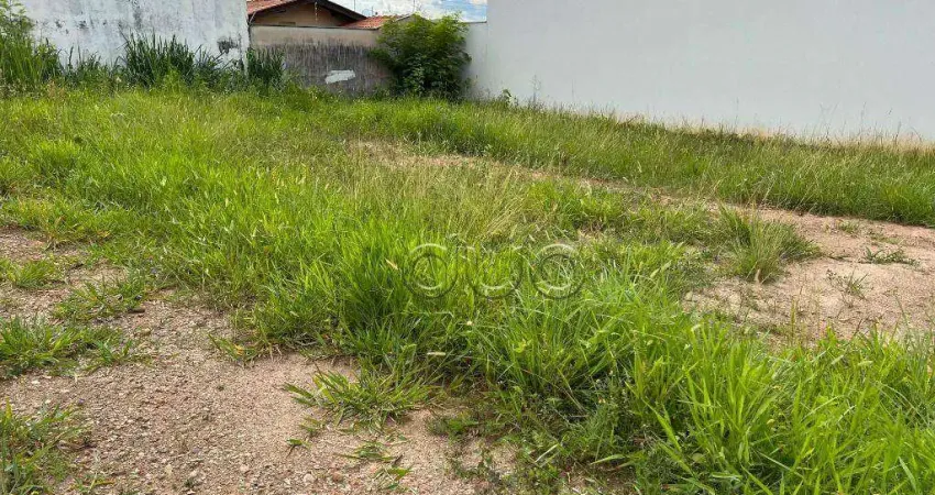 Terreno comercial à venda em piracicaba, parque conceição, 186 m² por r$ 210.000,00