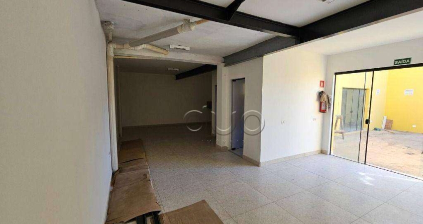 Salão para alugar, 43 m² por R$ 1.880,00/mês - Água Branca - Piracicaba/SP