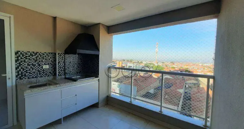 Apartamento com 3 dormitórios para alugar, 86 m² por r$ 3.848,00/mês - paulicéia - piracicaba/sp