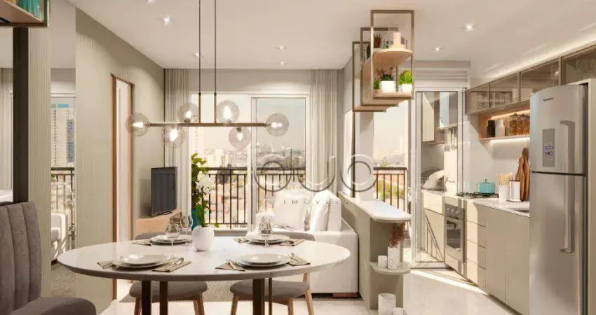 Apartamento com 2 dormitórios à venda, 55 m² por R$ 225.600,00 - Morumbi - Piracicaba/SP